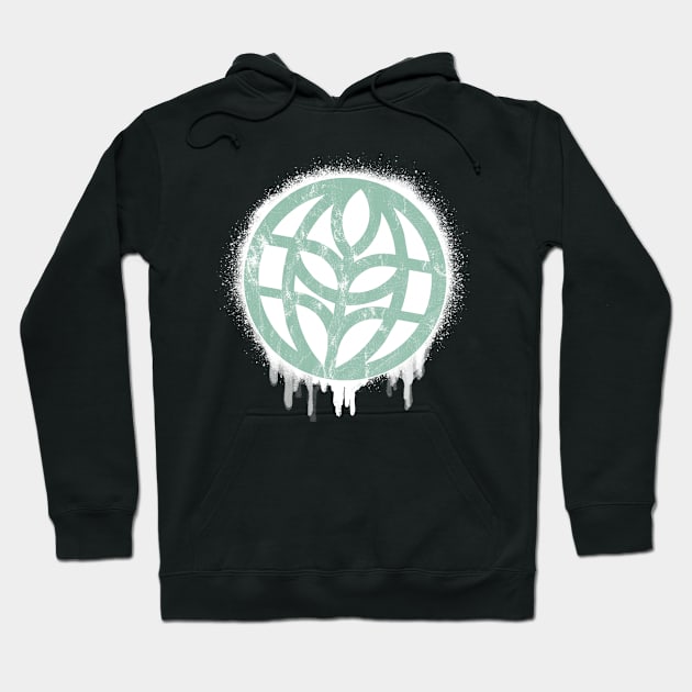 The Land Spray Paint Hoodie by FandomTrading